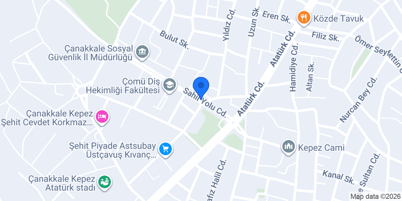 Sevinç Eczanesi konumu