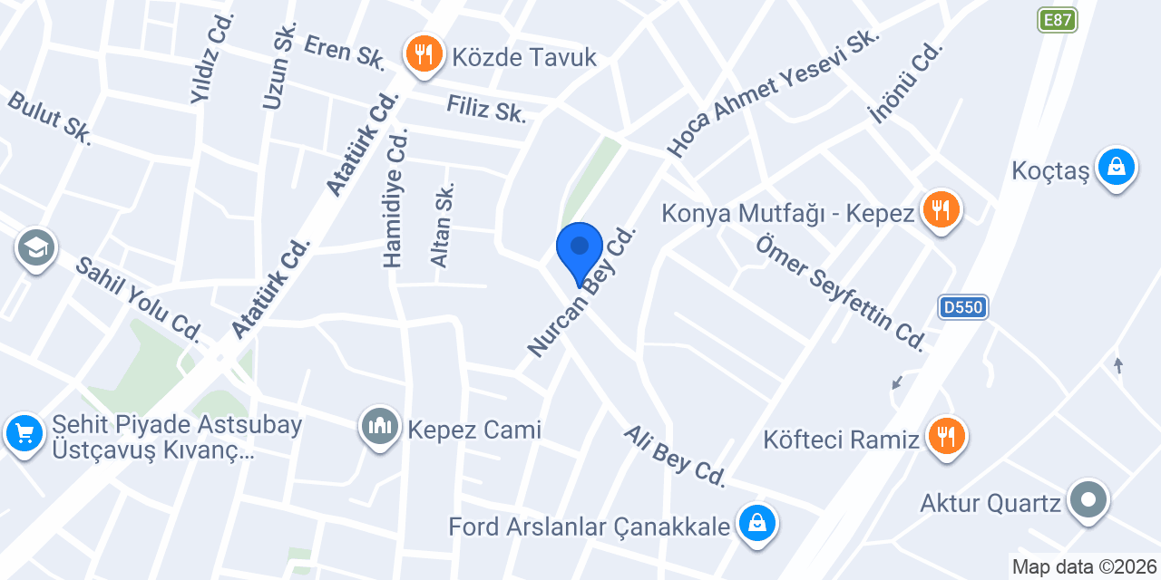 Genç Dekorasyon konumu