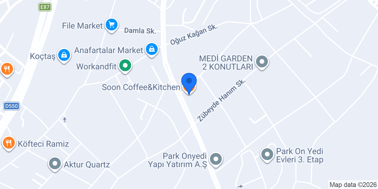 Soon Coffee&Kitchen konumu