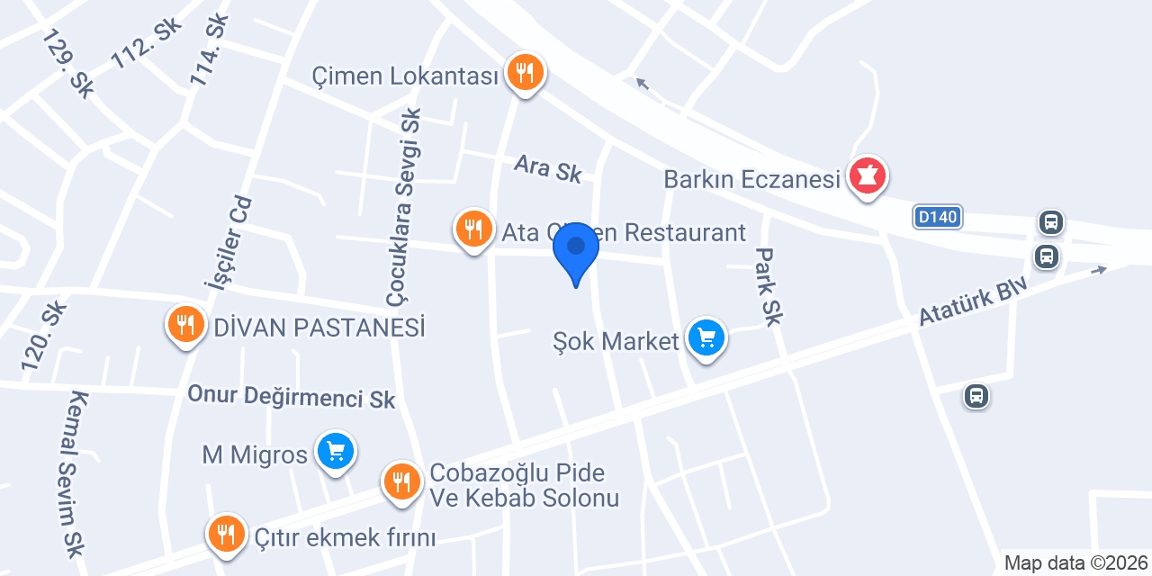 Esnaf Tepsi konumu