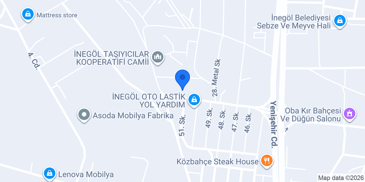 OTOKAR Güven Oto konumu