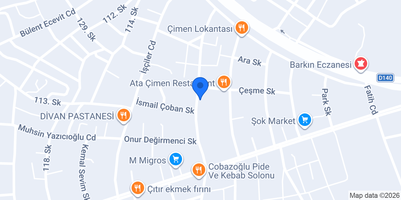 Çayırhan Çicekçilik konumu