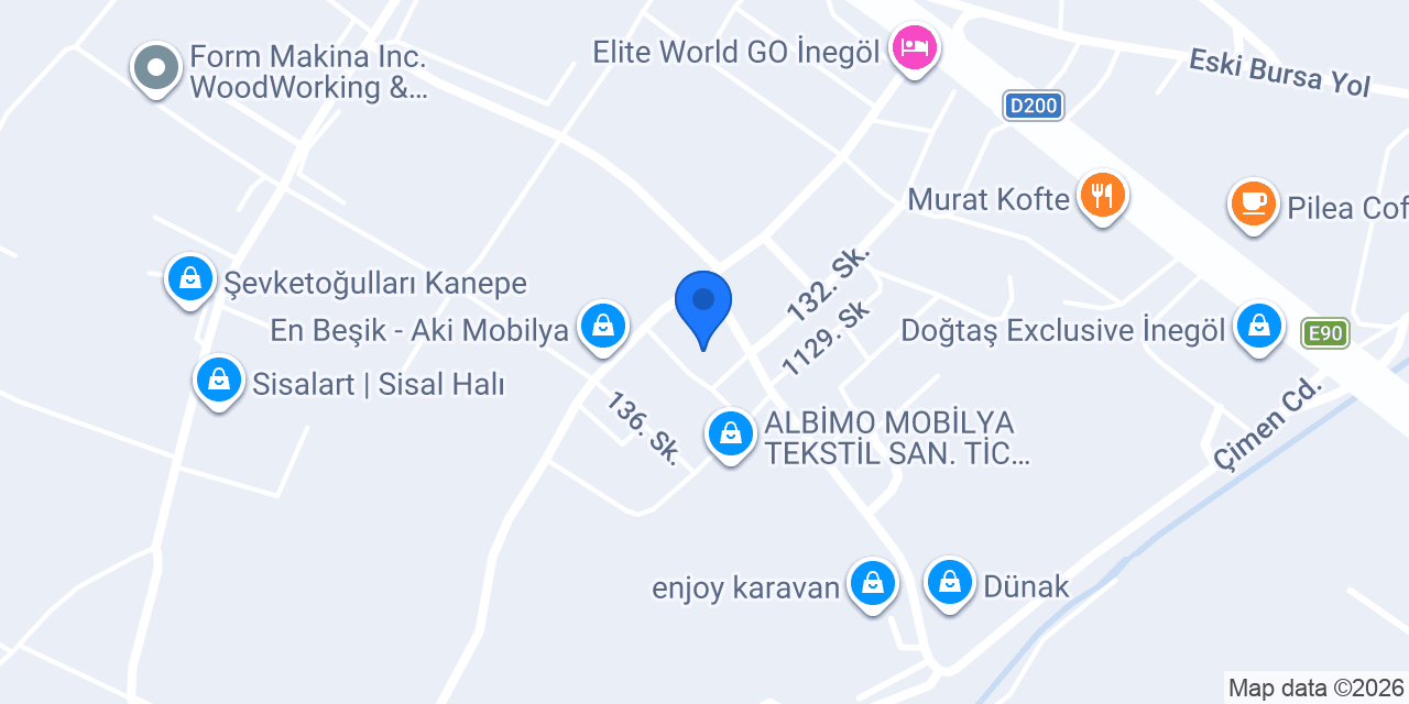 Cengaver Mobilya konumu