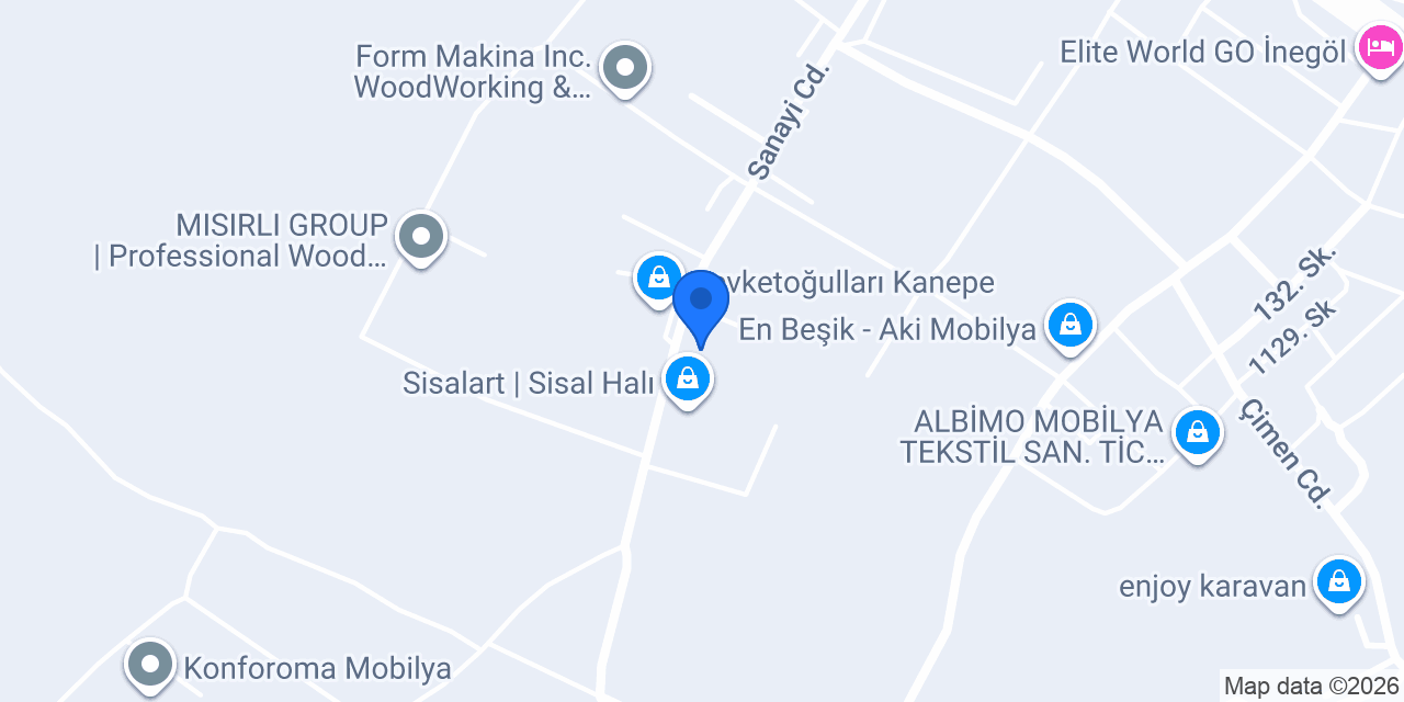 BEKAZ MOBİLYA konumu