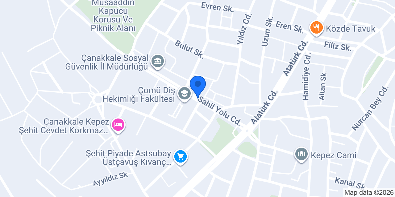 Akın Eczanesi konumu