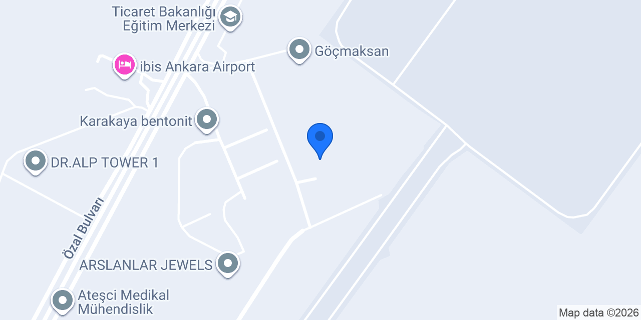 Göçmaksan Akyurt Fabrika konumu