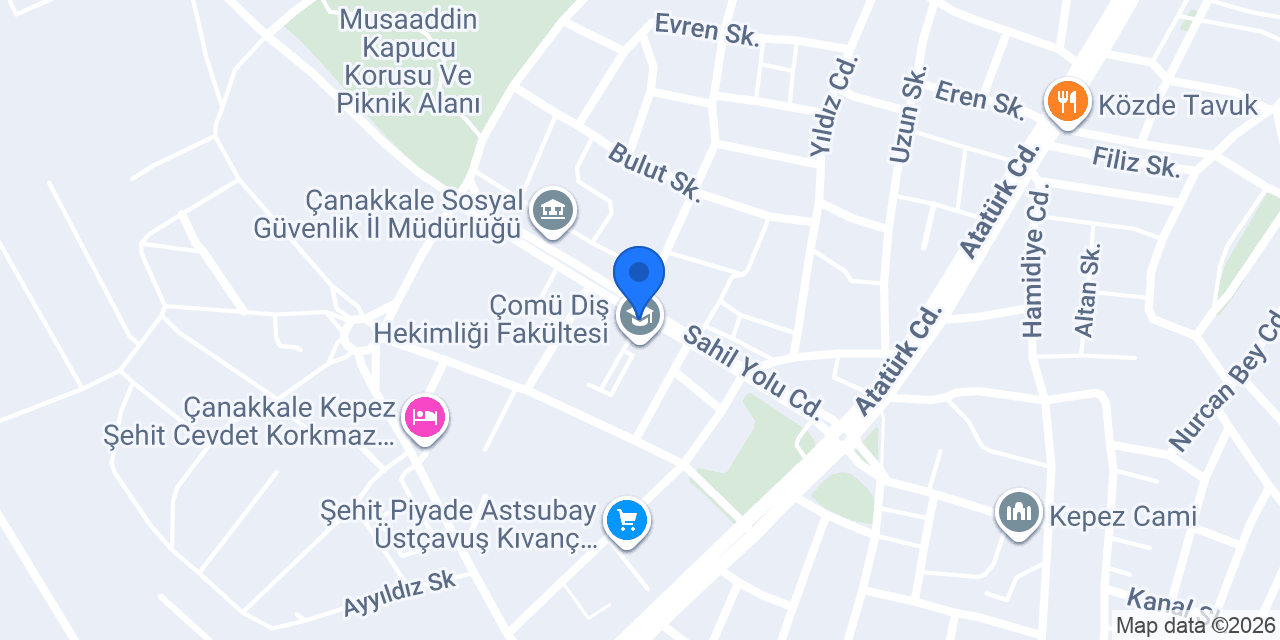 Korkmaz Eczanesi konumu