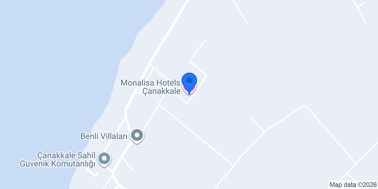 Monalisa Hotels Çanakkale konumu