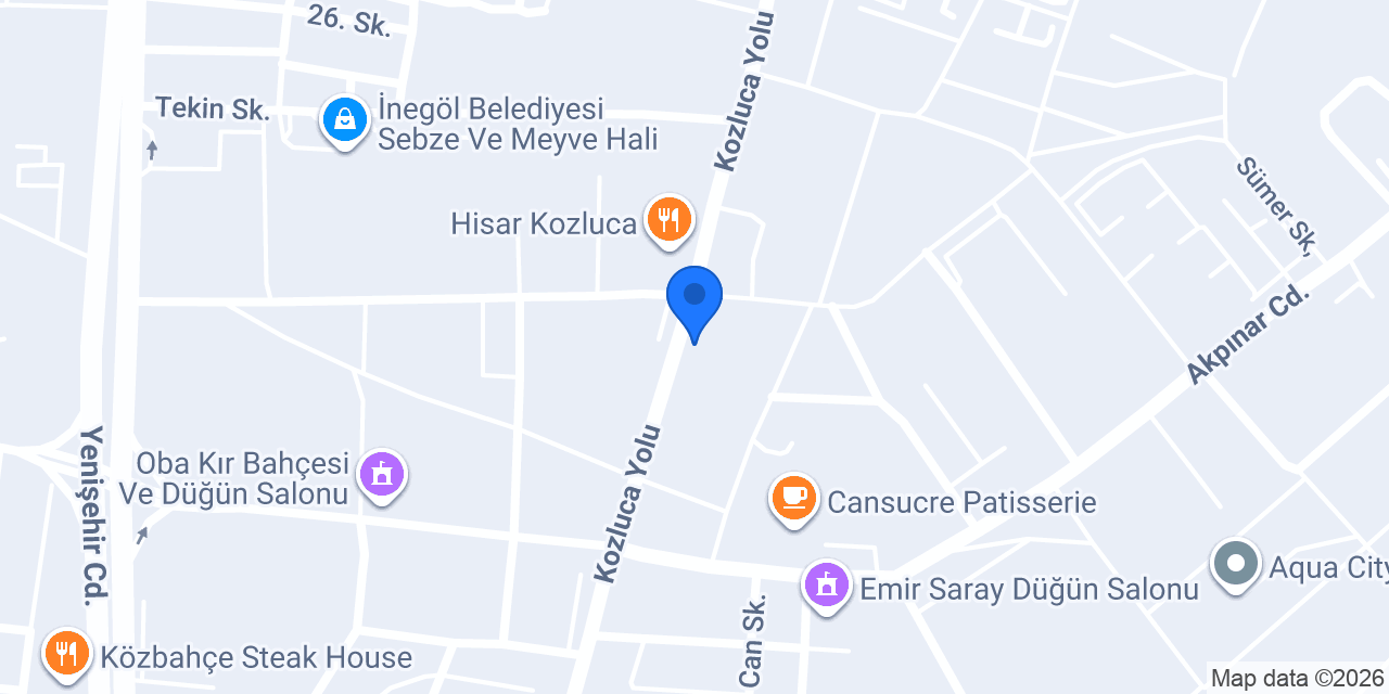 Cadde Manav Kozluca konumu