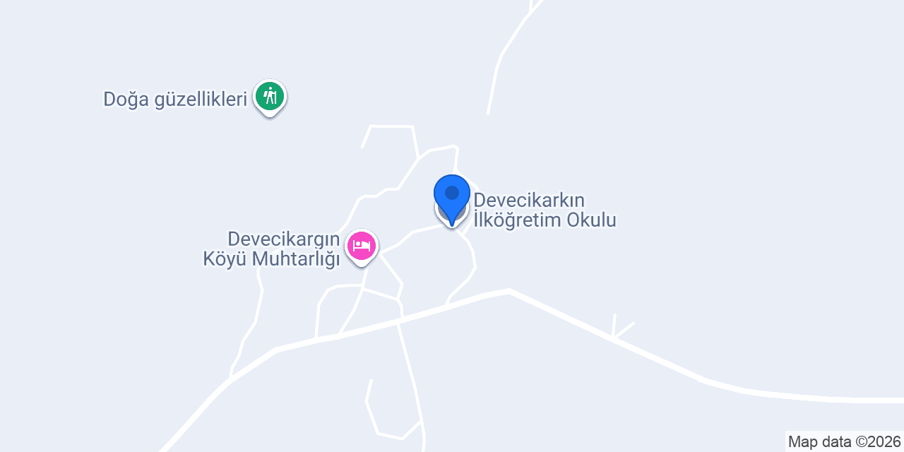 Devecikarkın İlköğretim Okulu konumu