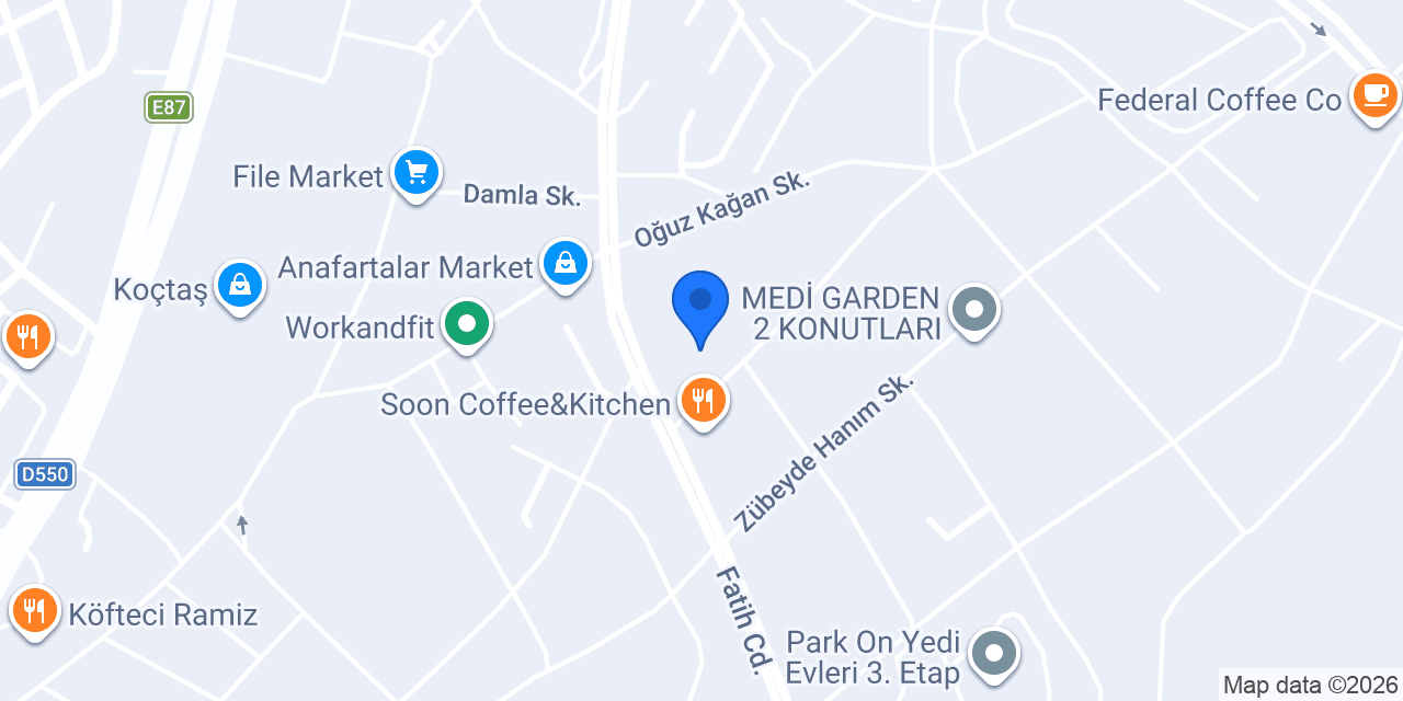 BAHAREVLERİ SİTESİ konumu