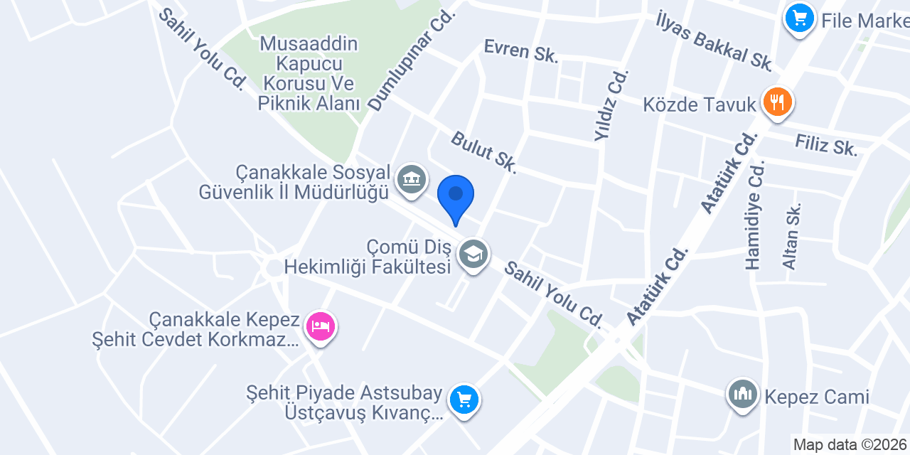 Yağmur Eczanesi konumu