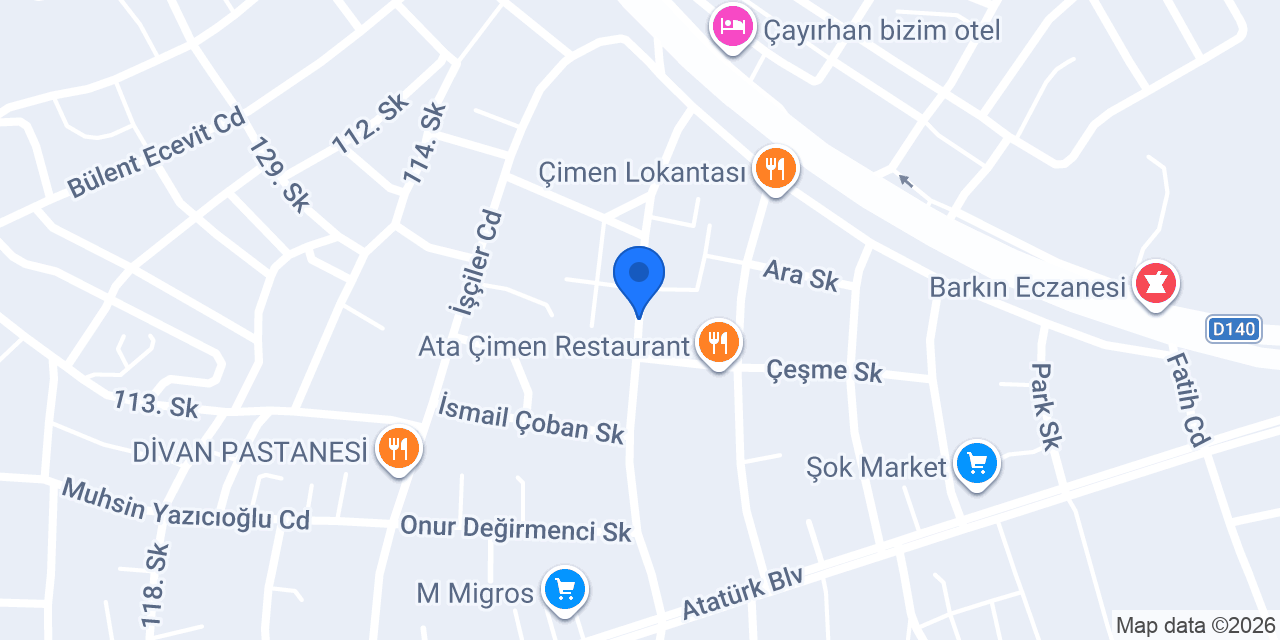 Valens Cafe konumu