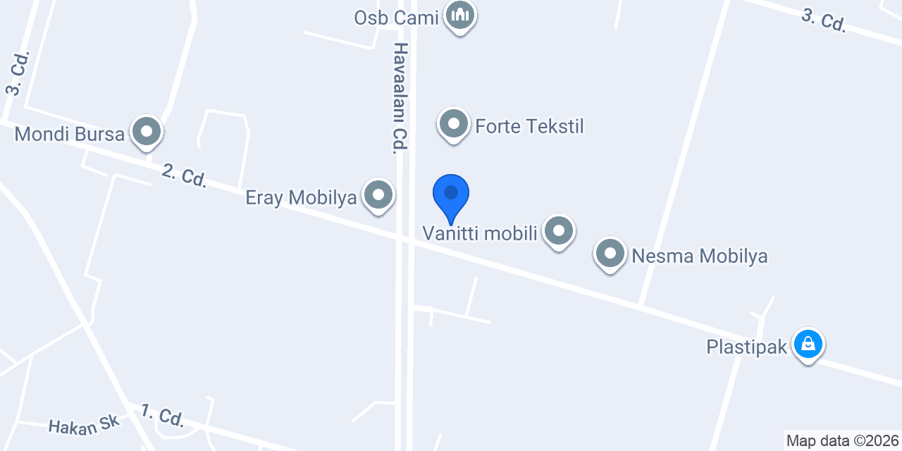 Ezgi Tekstil konumu