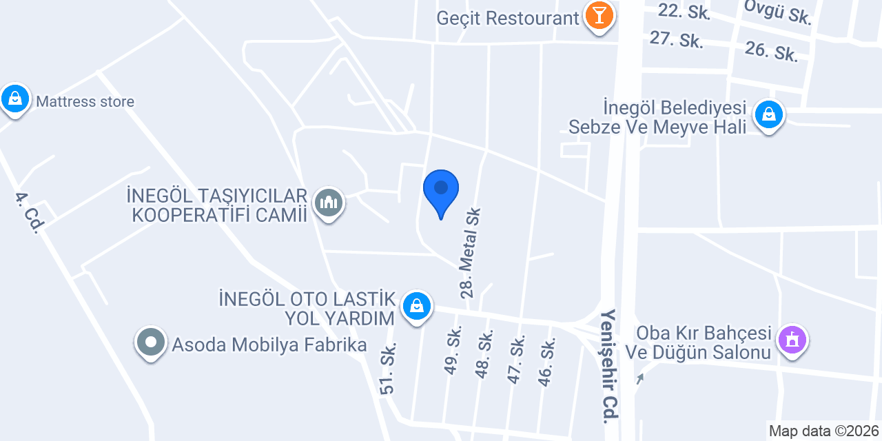 Atış Ticaret konumu