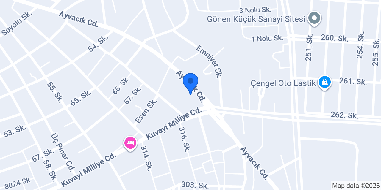 Gönen Taha Emlak 2 konumu