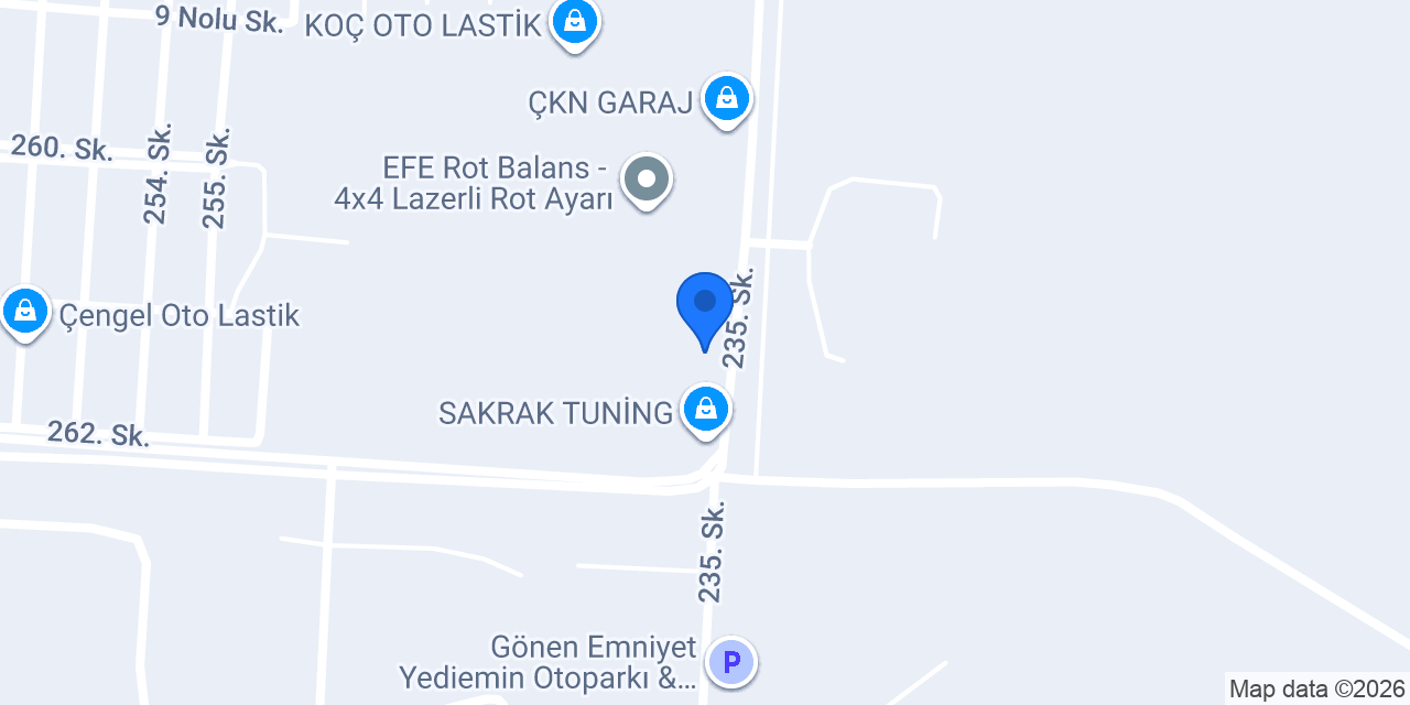 CHN TARIM GÖNEN konumu