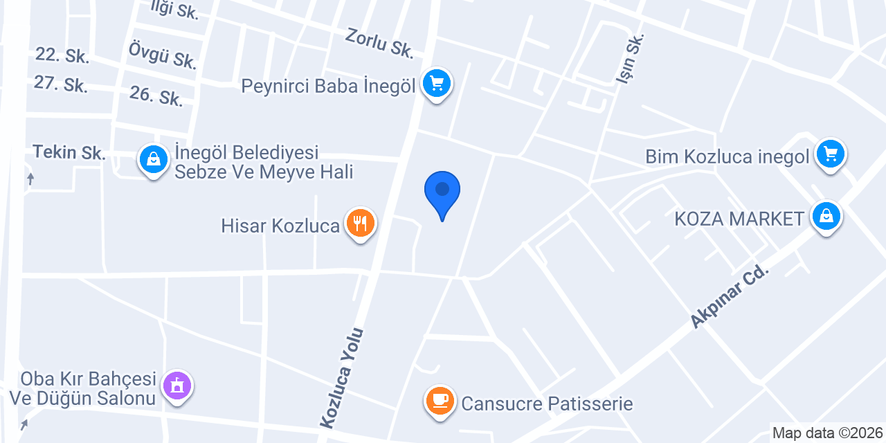 Bir simit kozluca cafe konumu