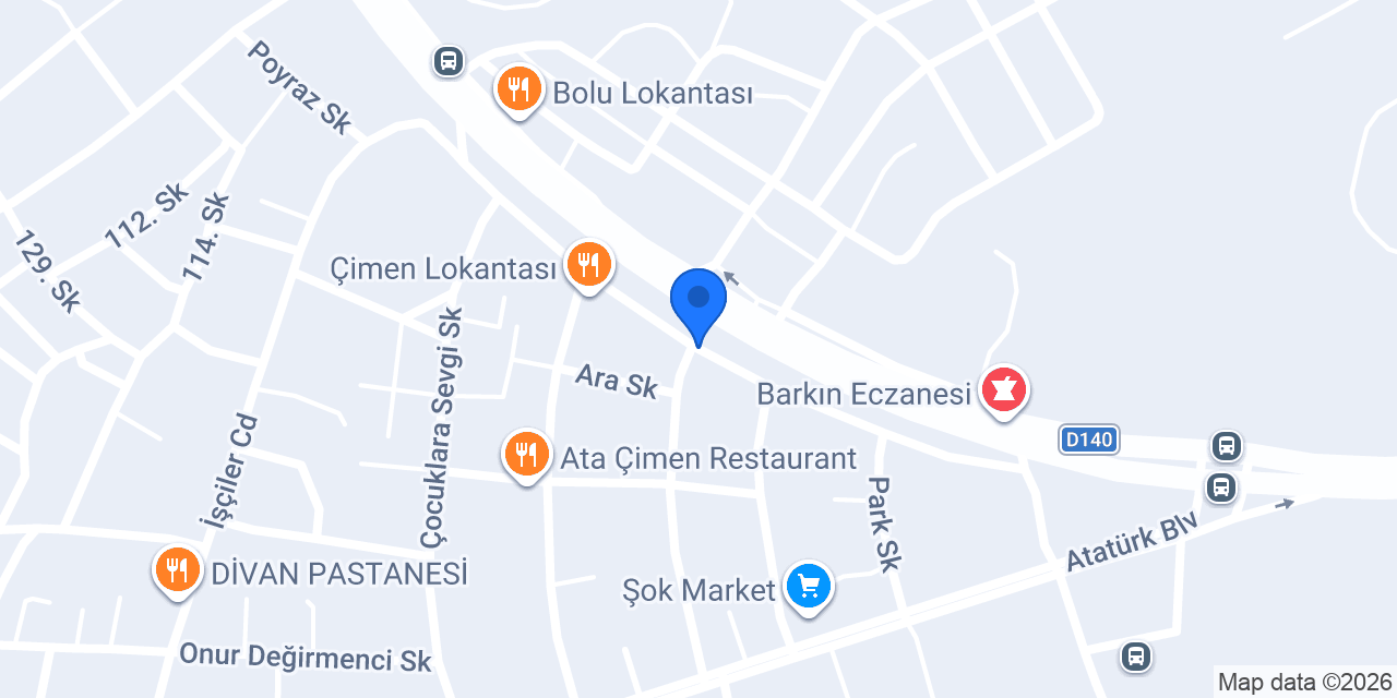Şahin Kardeşler Market konumu