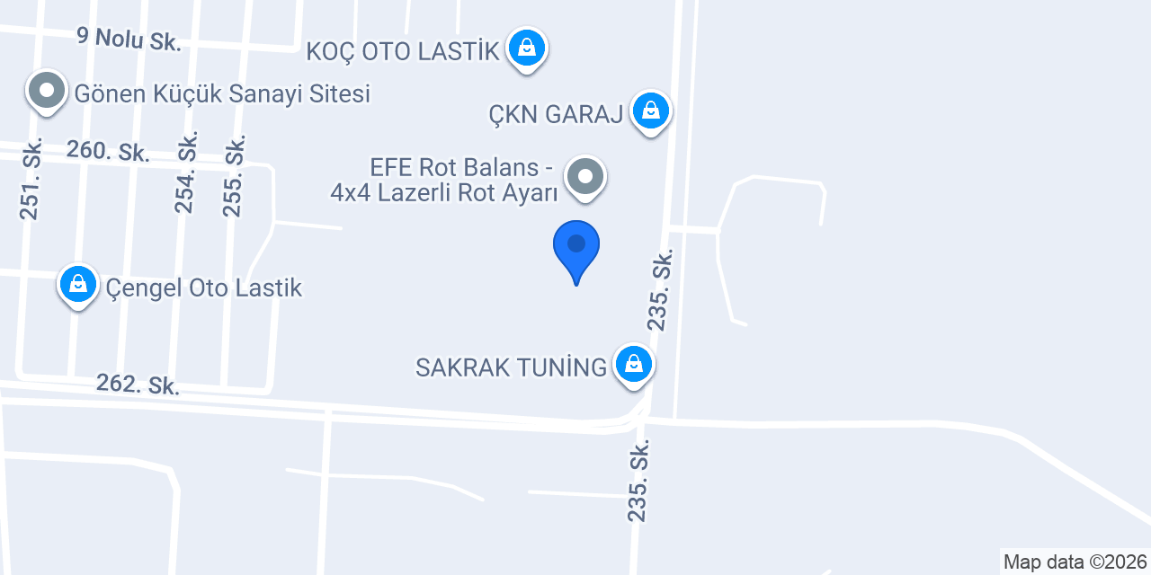 Aşar Yapı konumu