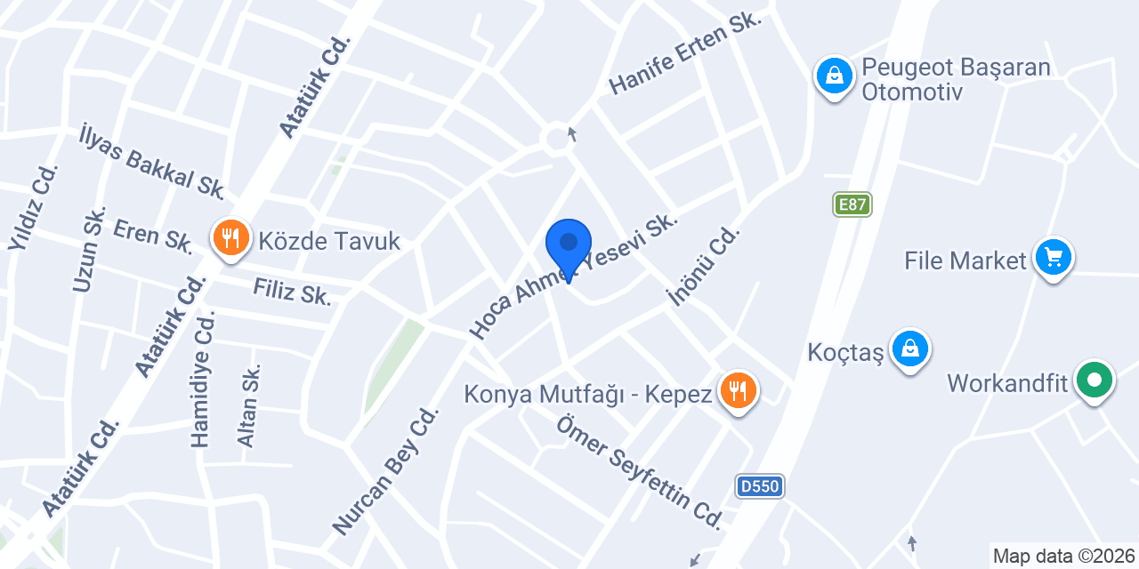 Sipahi Seramik Studio konumu