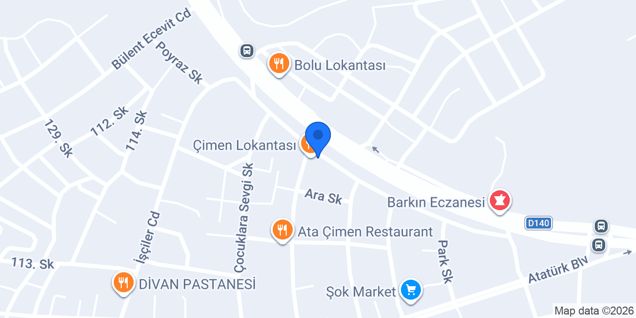 Ptt-çayırhan Şubesi konumu