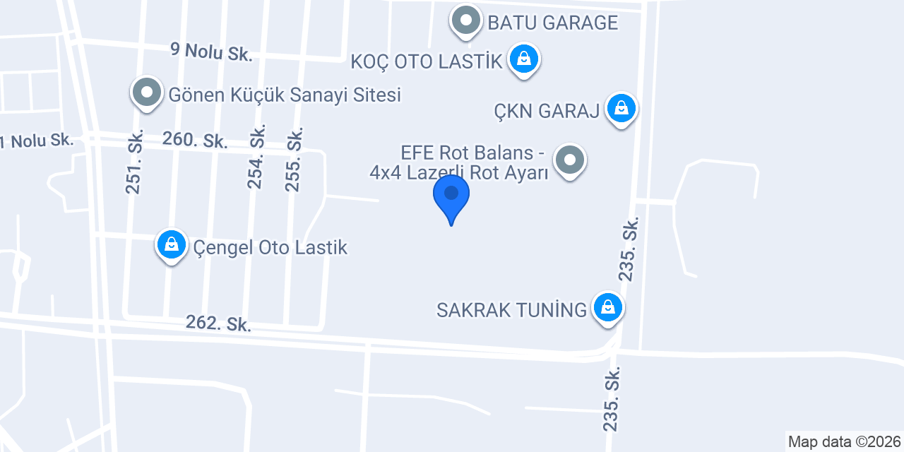 GÖNEN ÖRNEK MOBİLYA İMALAT konumu