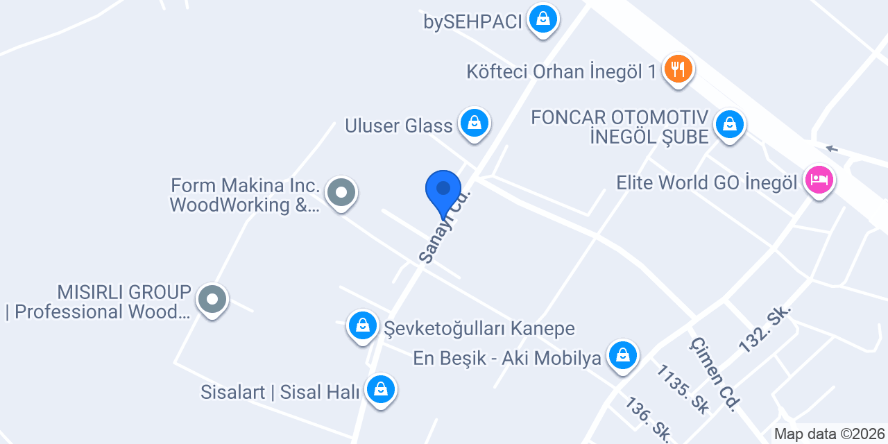 Estetik Yay Sanayi Ve Tic. Ltd. Şti konumu
