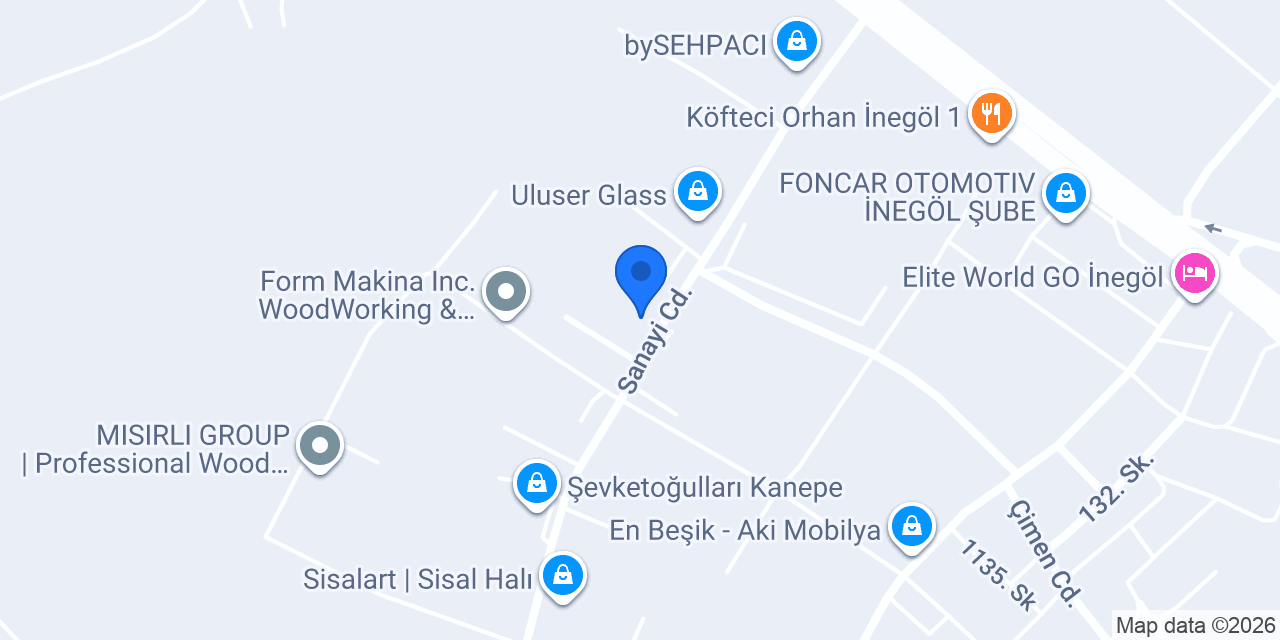 Dekorsan Boya Fabrikası konumu