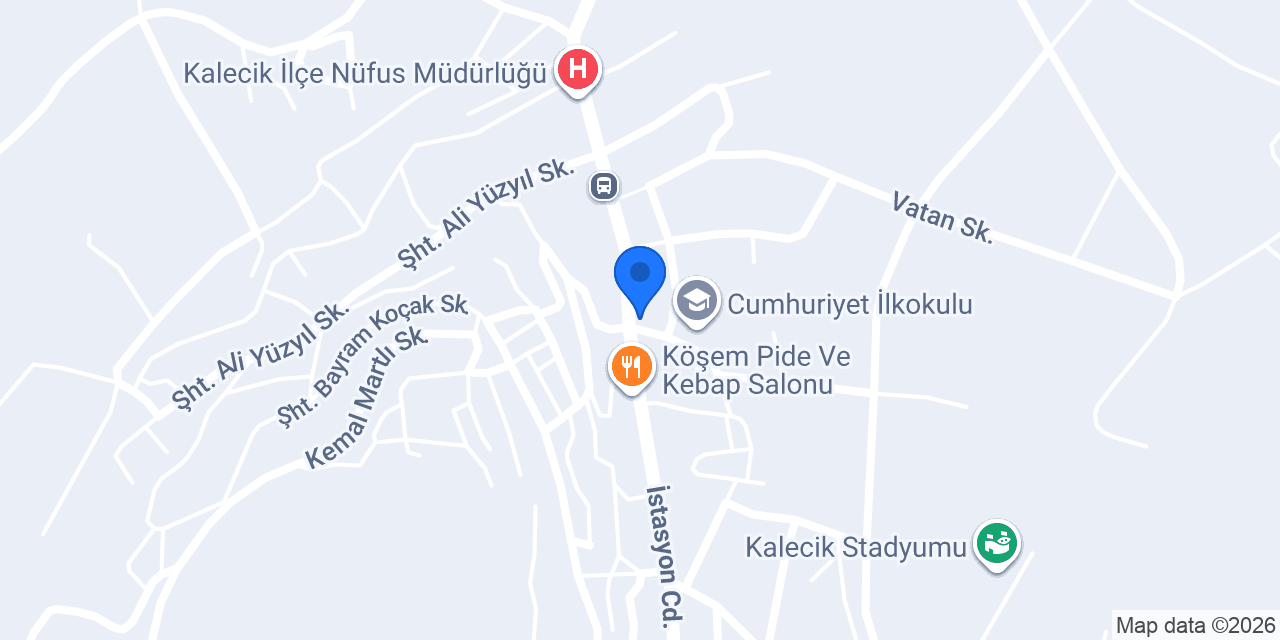 Darıcı İnşaat konumu