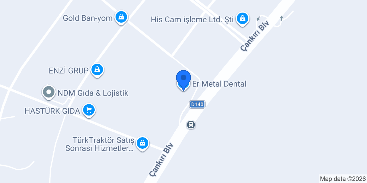 Er Metal Dental konumu