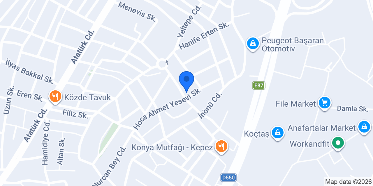 Şirin Terzi konumu