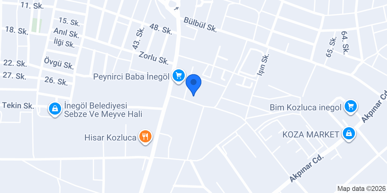 SEVİNÇ ECZANESİ konumu