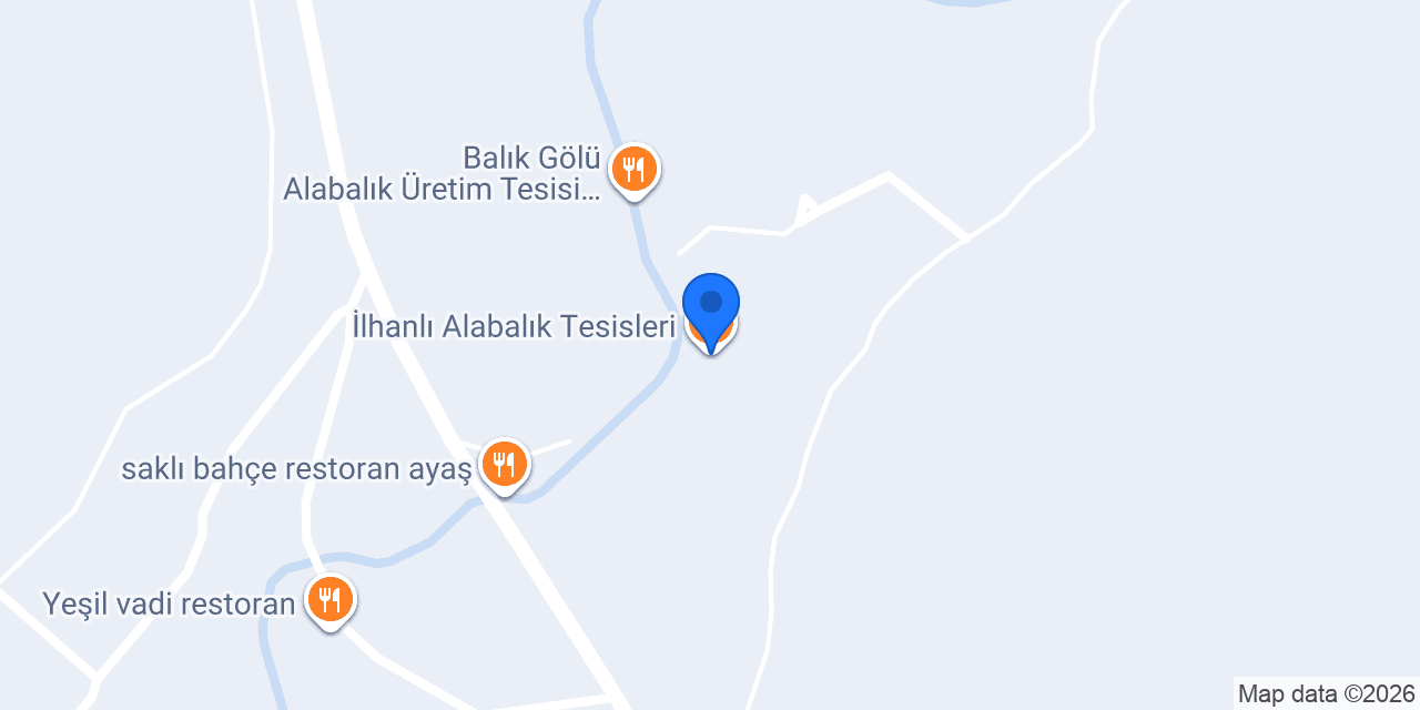 İlhanlı Alabalık Tesisleri konumu
