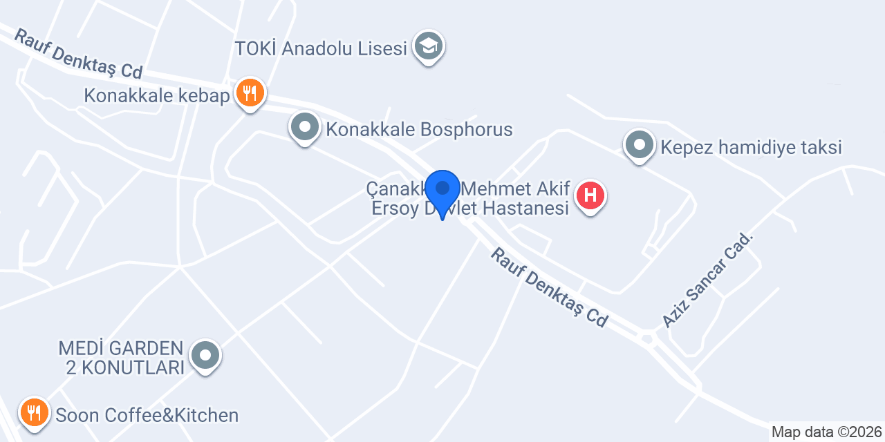 Bilge Eczanesi konumu