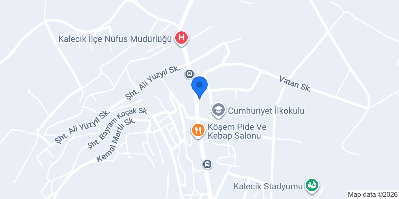 Yücel Ticaret konumu