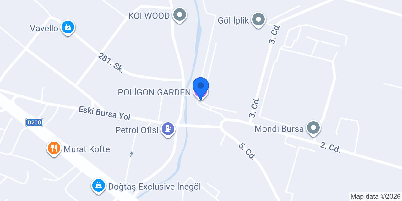 POLİGON GARDEN konumu