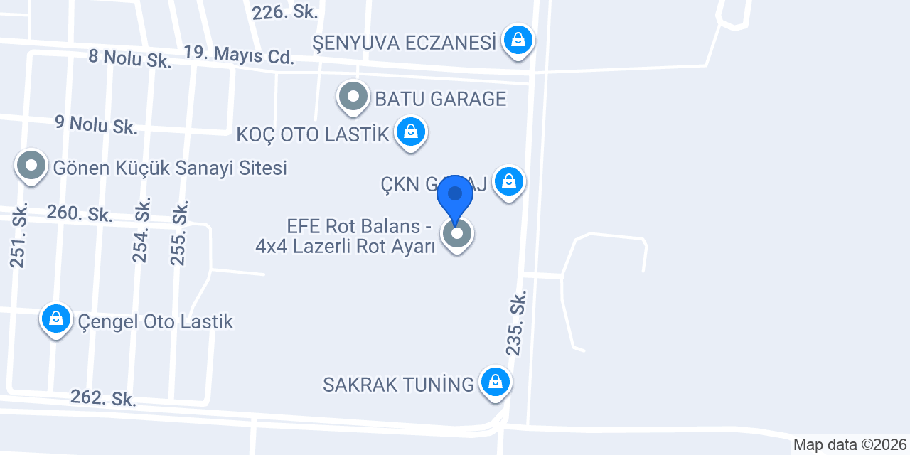 MALCIOĞLU OTOMOTİV konumu