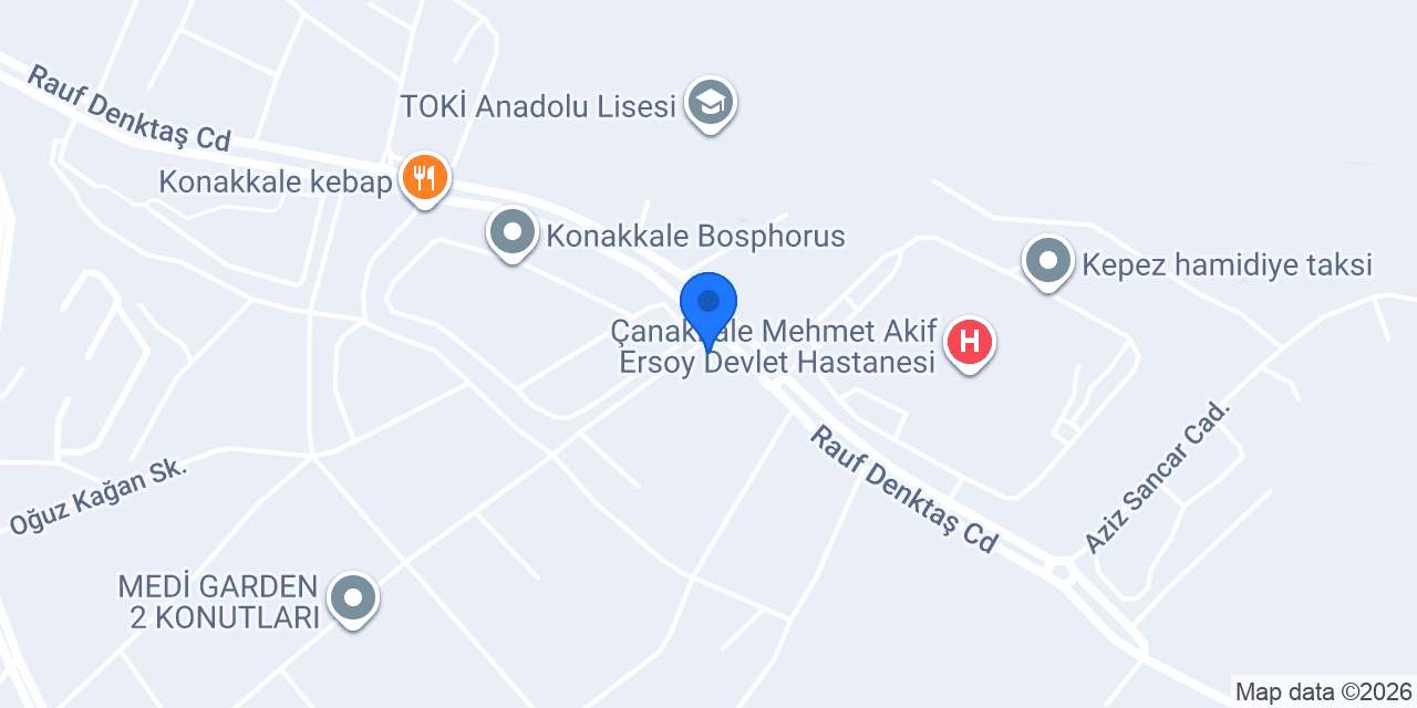 Özgür Eğitim Danışmanlık konumu