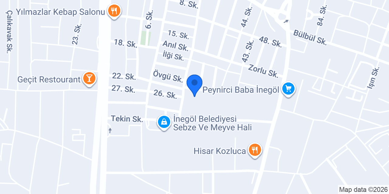 METRO MOBİLYA konumu