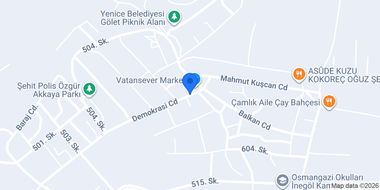 Clas Erkek Kuaförü konumu