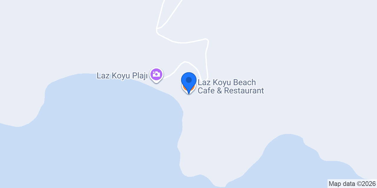 Laz Koyu Beach Cafe & Restaurant konumu