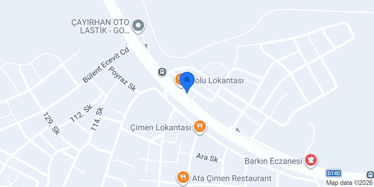 Çayırhan bizim otel konumu