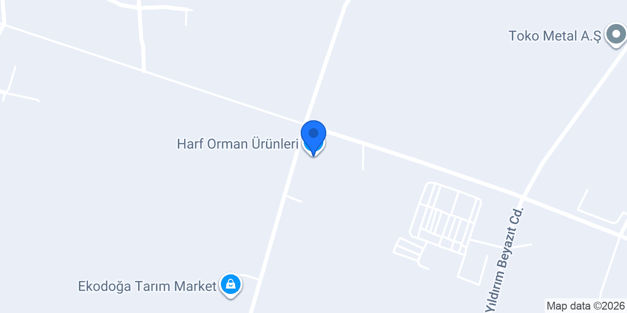 Harf Orman Ürünleri konumu
