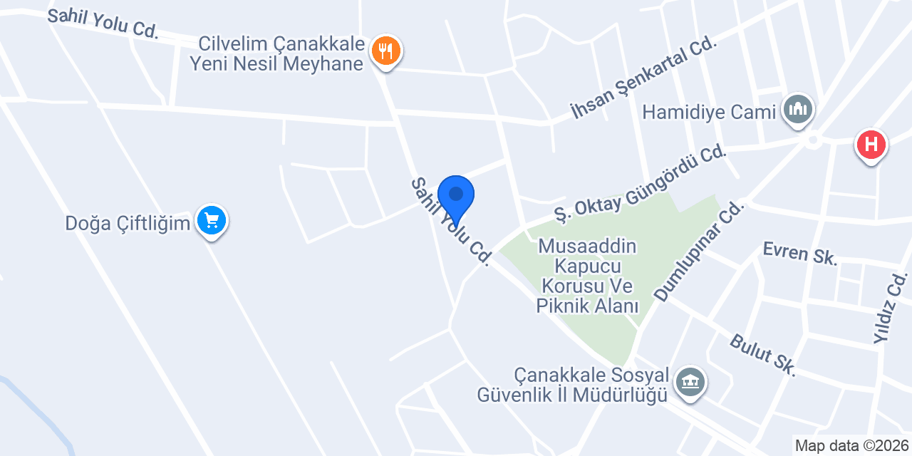 Paketçim Pide konumu