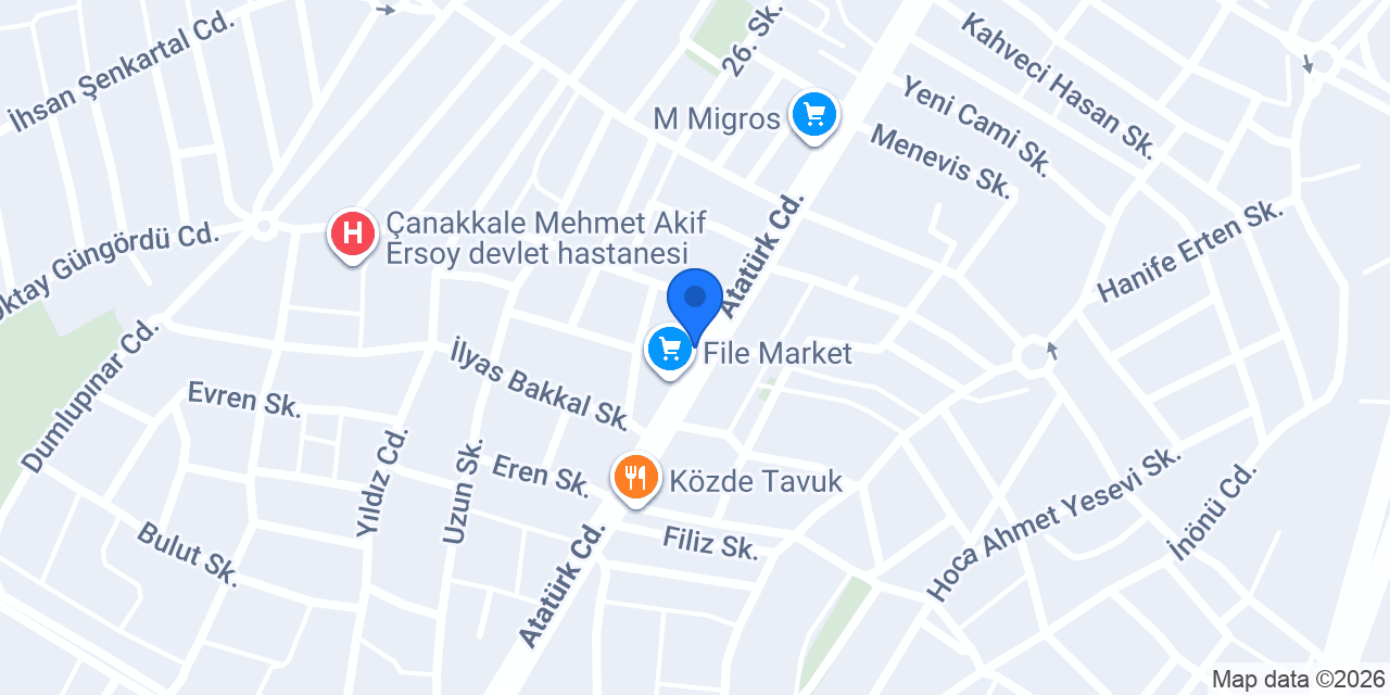 Kuzey Çiçekçilik konumu