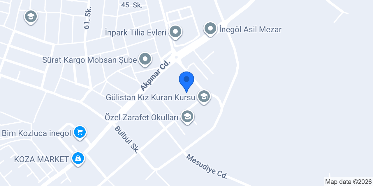 Başarkent Villaları konumu