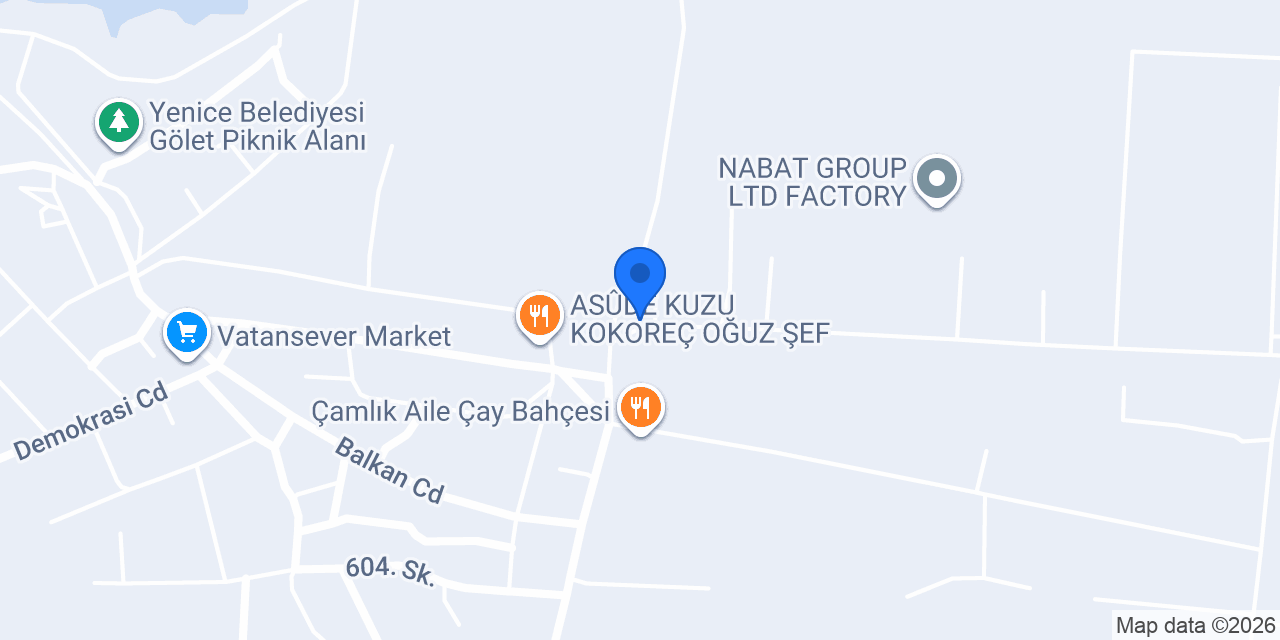 TeBe Group Ambalaj Fabrika konumu