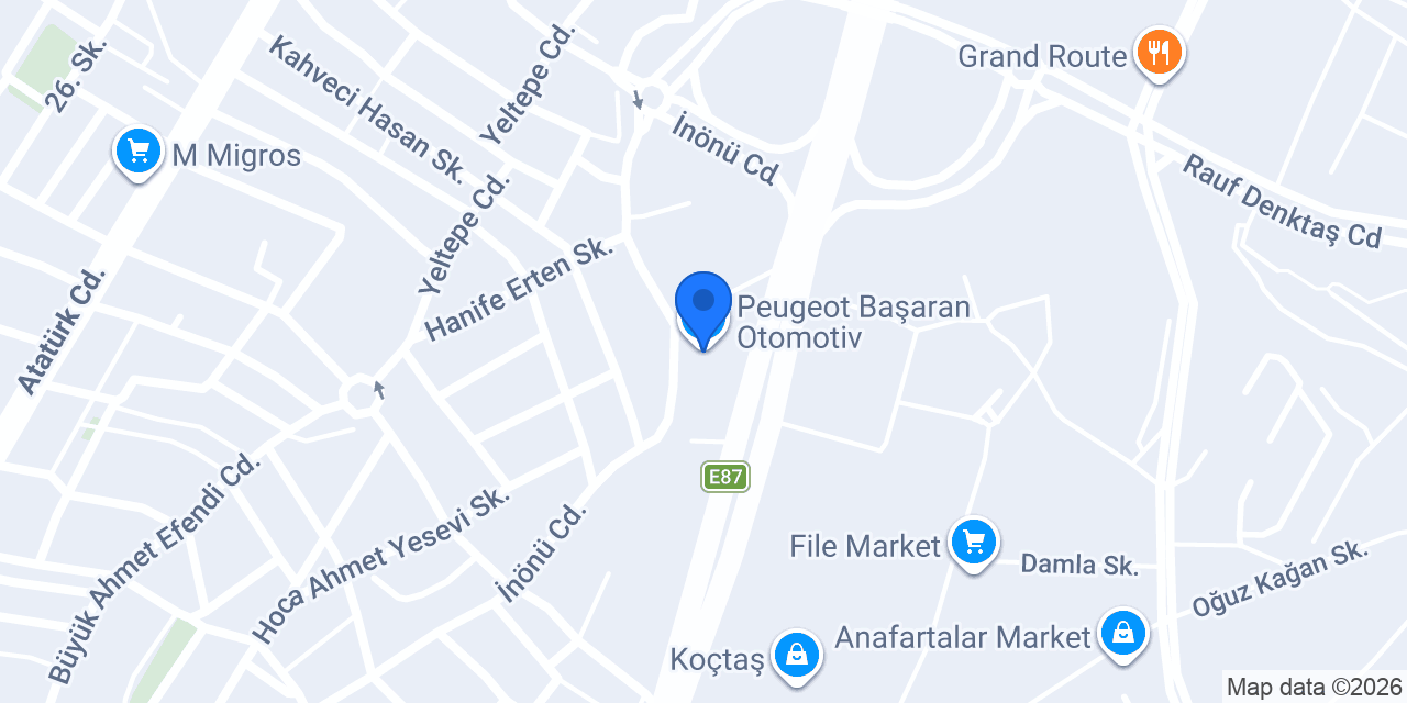 BAŞARAN TRAKTÖR konumu