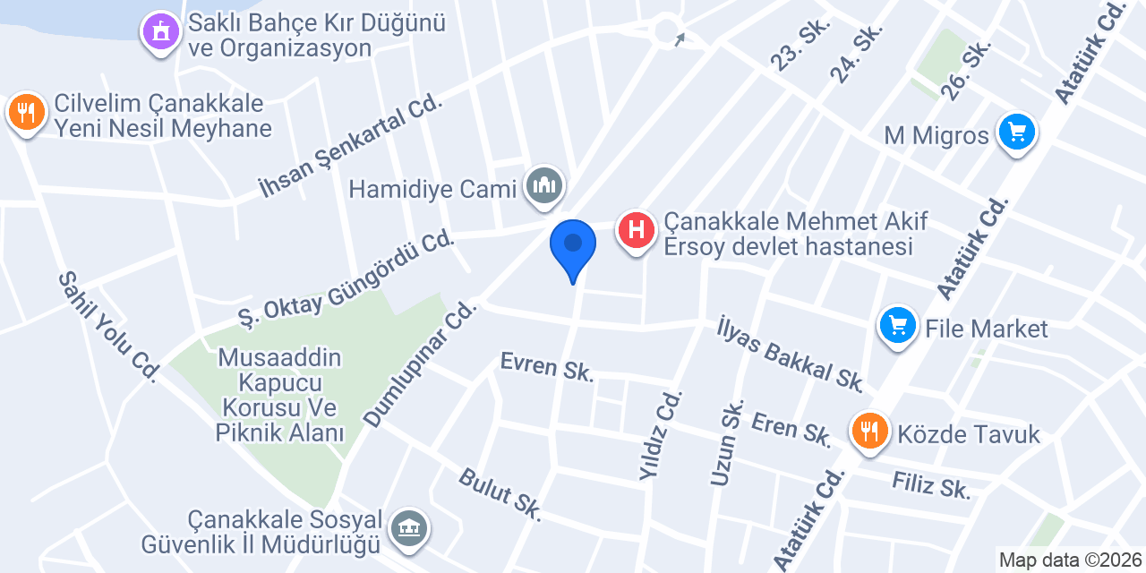 Pulsar Yerbilimleri konumu